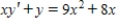 Determine whether the statement is true or false. If it is true, explain why it is true. If it is false, give an example to show why it is false. The function is a solution of the differential equation