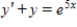 Determine whether the statement is true or false. If it is true, explain why it is true. If it is false, give an example to show why it is false. The function is a solution of the differential equation .