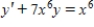 Determine whether the statement is true or false. If it is true, explain why it is true. If it is false, give an example to show why it is false. The function is a solution of the differential equation .