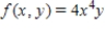 Find the volume of the solid bounded above by the surface and below by the plane region R. and R is the region bounded by the graphs of . 