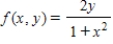 Find the volume of the solid bounded above by the surface   and below by the plane region R.   ; R is the region bounded by   .<div style=padding-top: 35px> 