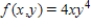<strong>Evaluate the double integral ​   ​ For the given function f(x, y) and the region R. ​   ; R is the rectangle defined by   and   . ​</strong> A) 0 B) 4 C) -4 D) 1 <div style=padding-top: 35px> 