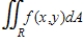 Evaluate the double integral For the function and the region R. and R is bounded by , , and . 
