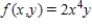 Find the volume of the solid bounded above by the surface And below by the plane region R. and R is the region bounded by the graphs of and . 