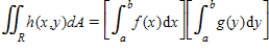 <strong>Determine whether the statement is true or false. If it is true, explain why it is true. If it is false, give an example to show why it is false. ​ If h(x, y) = f(x)g(y), where f is continuous on [a, b] and g is continuous on [c, d], then ​   where   . ​</strong> A) From the definition follows           , so the statement is false.​ B) From the definition follows           , so the statement is true.​ C) From the definition follows           , so the statement is false.​ <div style=padding-top: 35px> 