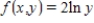 Evaluate the double integral ​   ​ for the given function f(x, y) and the region R. ​   ; R is the rectangle defined by   and   .<div style=padding-top: 35px> 