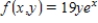 Evaluate the double integral for the given function f(x, y) and the region R. Enter your answer as an expression. ; R is bounded by and y = x.