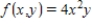 Find the volume of the solid bounded above by the surface ​   ​ and below by the plane region R. Enter your answer as a formula. ​   and R is the region bounded by the graphs of   and   .<div style=padding-top: 35px> 