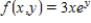 Find the average value of the function ​   ​ over the plane region R. Enter your answer as an expression. ​   and R is the triangle with vertices   ,   and   .<div style=padding-top: 35px> 