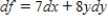 <strong>Find the total differential of the function. ​   ​</strong> A)   B)   C)   D)   E)   <div style=padding-top: 35px> 