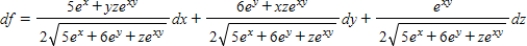 <strong>Find the total differential of the function. ​ ​   ​</strong> A)   B)   C)   D)   E)   <div style=padding-top: 35px> 