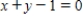 Minimize the function ​   ​ Subject to the constraint   . ​