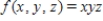 Maximize the function ​   ​ Subject to the constraint   . ​