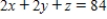 Maximize the function ​   ​ Subject to the constraint   . ​