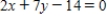 Maximize the function ​   ​ Subject to the constraint   . ​
