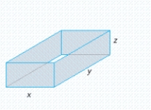 A building in the shape of a rectangular box is to have a volume of (see the figure). It is estimated that the annual heating and cooling costs will be $2/square foot for the top, $5/square foot for the front and back, and $3/square foot for the sides. Find the dimensions of the building that will result in a minimal annual heating and cooling cost. What is the minimal annual heating and cooling cost(C)? 