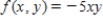 Find the first partial derivatives of the function. ​   ​