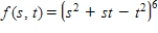 Find the first partial derivatives of the function. ​   ​