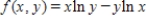 Find the first partial derivatives of the function. ​   ​