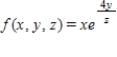 Find the first partial derivatives of the function. ​   ​