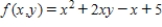 Let . Compute the following. __________ __________ __________ __________