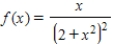 <strong>Find the area of the region bounded by the x-axis and the graph of the function </strong> A) B) C) D) 