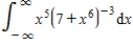 Evaluate the following improper integral whenever it is convergent. 