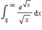 Evaluate the following improper integral whenever it is convergent. Enter divergent if the integral is divergent.