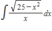 Use the table of integrals to find the integral. ​   ​