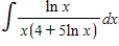 Use the formula ​   ​ To find the integral. ​   ​
