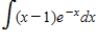 Find the indefinite integral. ​   ​