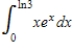 Evaluate the definite integral by using the method of integration by parts. 
