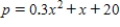 The quantity demanded x (in units of a hundred) of the miniature cameras per week is related to the unit price p (in dollars) by and the quantity x (in units of a hundred) that the supplier is willing to make available in the market is related to the unit price p (in dollars) by If the market price is set at the equilibrium price, find the consumers' surplus and the producers' surplus. Please round the answers to the nearest dollar. The consumers' surplus: $__________ The producers' surplus: $__________