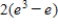 <strong>Find the area of the region bounded below by the graph of the function and above by the x-axis from to . </strong> A) B) C) D) E) 