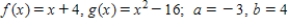 <strong>Sketch the graphs of the functions f and g and find the area of the region enclosed by these graphs and the vertical lines and . </strong> A) sq units. B) sq units. C) sq units. D) sq units. 