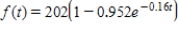 <strong>The length (in centimeters) of a typical Pacific halibut t years old is approximately . What is the length of a typical 5-year-old Pacific halibut? How fast is the length of a typical 5-year-old Pacific halibut increasing? What is the maximum length a typical Pacific halibut can attain? </strong> A) 85.8 cm; 14.5 cm/yr; 202 cm; B) 115.6 cm; 13.8 cm/yr; 202 cm; C) 128.7 cm; 0.952 cm/yr; 229 cm; D) 202.0 cm; 11.7 cm/yr; 256 cm;