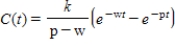 <strong>The concentration of a drug in grams/cubic centimeter (g/cm3) t minutes after it has been injected into the bloodstream is given by where w, p, and k are positive constants, with p > w. At what time is the concentration of the drug the greatest? What will be the concentration of the drug in the long run? </strong> A) B) C) D) 