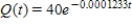 <strong>Suppose a radioactive substance decays according to the formula . How long will it take for the substance to decay to half the original amount? </strong> A) It will take 5,166 years for the substance to decay to half the original amount. B) It will take 5,277 years for the substance to decay to half the original amount. C) It will take 40 years for the substance to decay to half the original amount. D) It will take 5,622 years for the substance to decay to half the original amount.