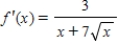<strong>Find the derivative of the function. </strong> A) B) C) D) E)