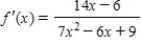 <strong>Find the derivative of the function. </strong> A) B) C) D)