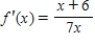 <strong>Find the derivative of the function. </strong> A) B) C) D)