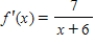 <strong>Find the derivative of the function. </strong> A) B) C) D)