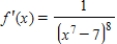 <strong>Find the derivative of the function. </strong> A) B) C) D)