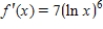 <strong>Find the derivative of the function. </strong> A) B) C) D)
