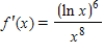 <strong>Find the derivative of the function. </strong> A) B) C) D)