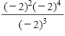 Evaluate the expression. ​   ​