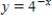 Sketch the graphs of the given functions on the same axes. and 