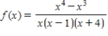 <strong>Find the horizontal and vertical asymptotes of the graph of the function. </strong> A) Vertical asymptotes: , and B) Vertical asymptotes: and ; Horizontal asymptotes: and C) Vertical asymptote: ; Horizontal asymptotes: D) Vertical asymptote: