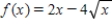 <strong>Use the information summarized in the table to select the graph of Domain: Intercepts: x-intercepts: 0, 4 Asymptotes: None Intervals where f is ↑ and ↓: ↑ on ↓ on Relative extrema: Rel. min. at Concavity: Upward on Point of inflection: </strong> A) B) C) 