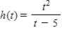 Determine where the function is concave downward. ​   ​